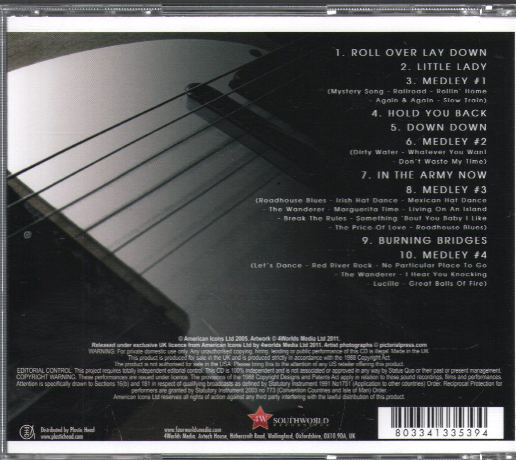 Status Quo - Performance - Cd