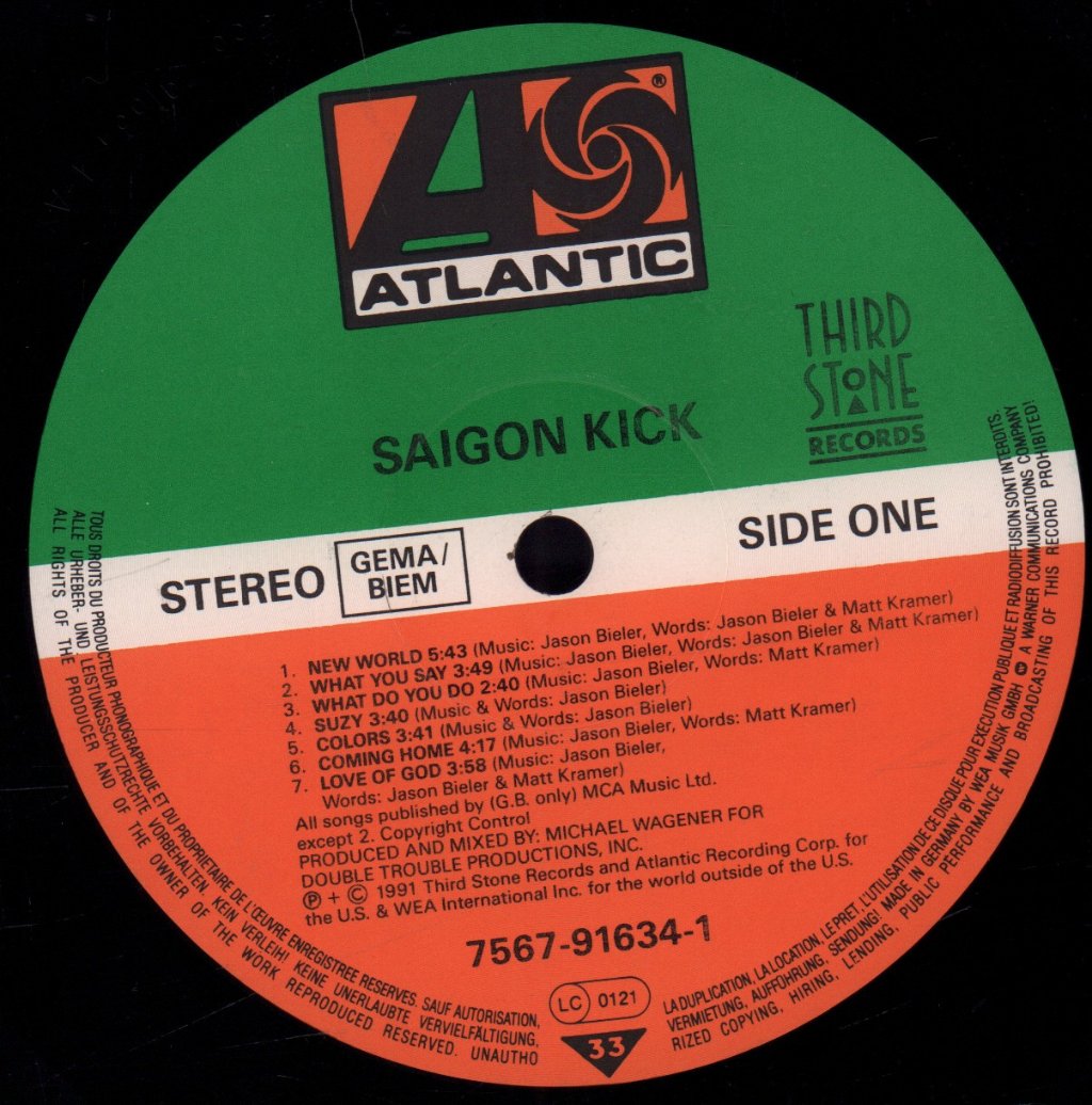 Saigon Kick - Saigon Kick - Lp