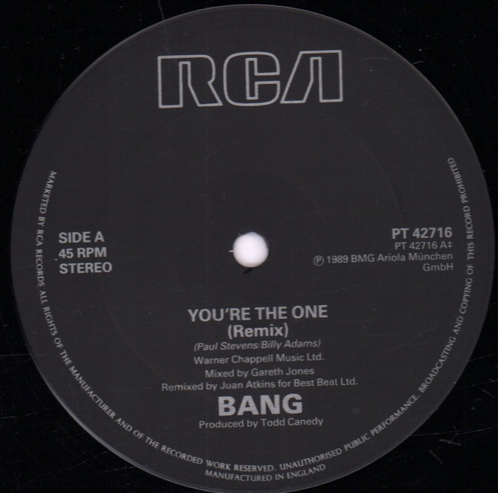 Bang - You're The One - 12 Inch