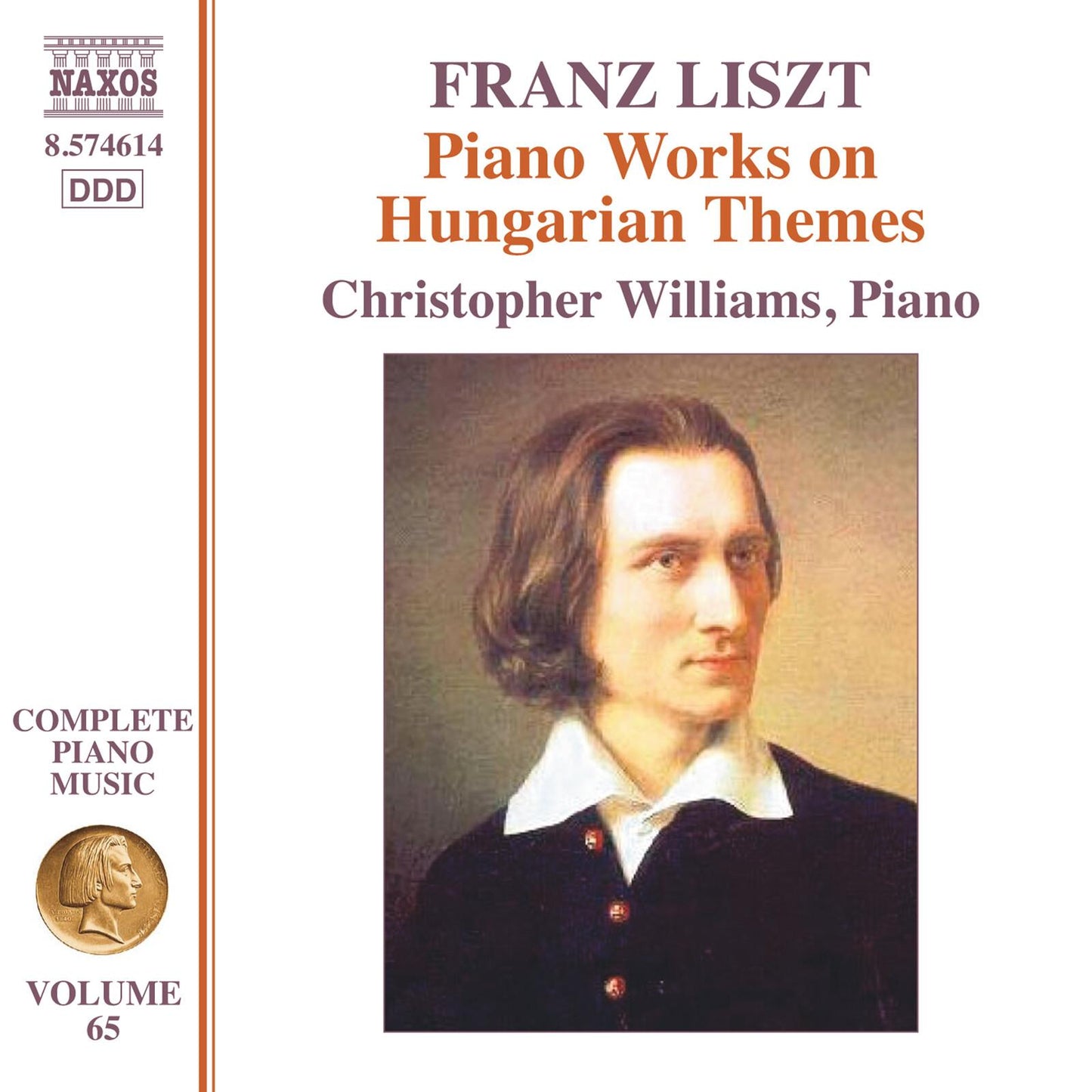 Christopher Williams - Franz Liszt: Complete Piano Music, Vol. 65 - Piano Works On Hungarian Themes - Cd