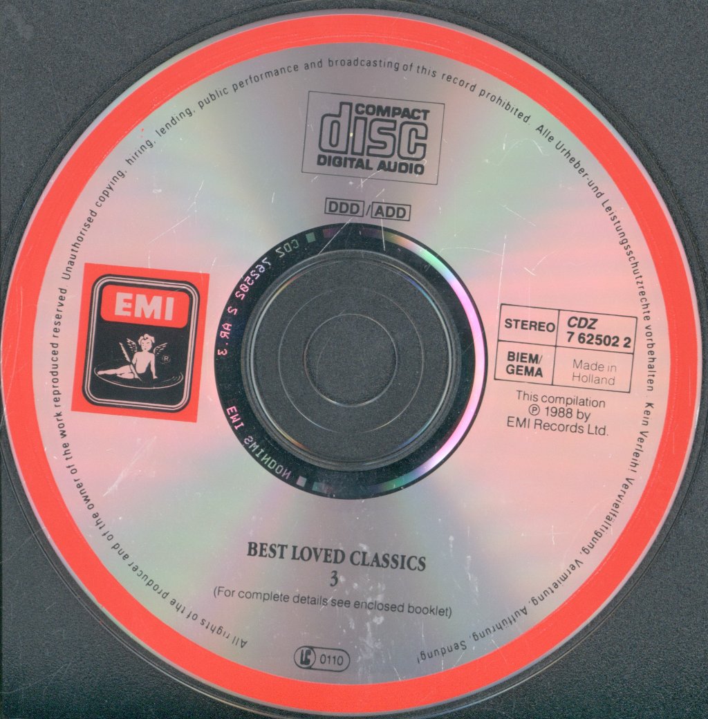 Various Artists - Best Loved Classics 3 - Cd