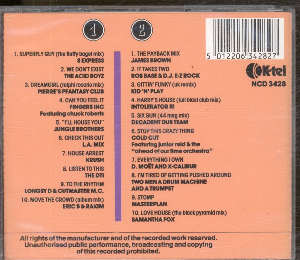 Various Artists - Rappin' Up The House - Double Cd