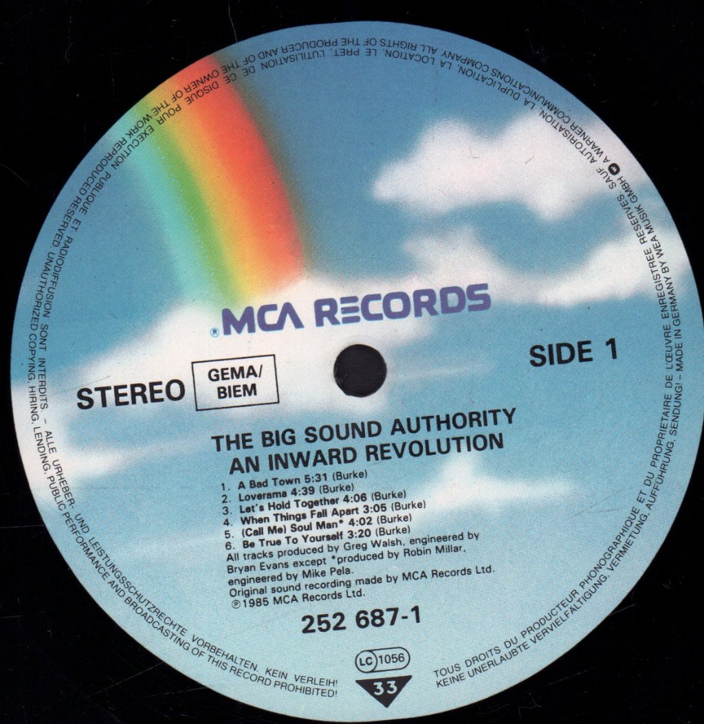 Big Sound Authority - An Inward Revolution - Lp