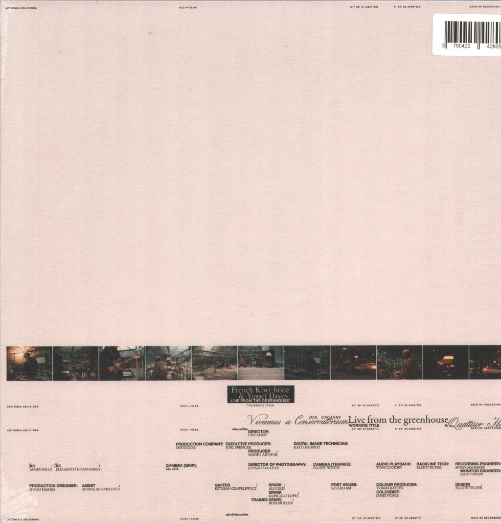 Fkj and Yussef Dayes - Live From the Greenhouse - Lp