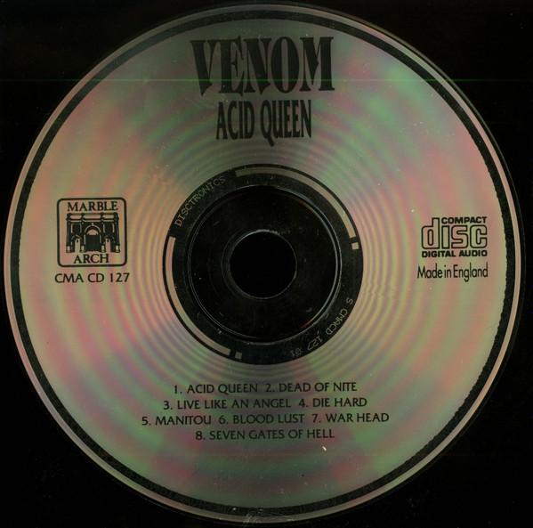 Venom - Acid Queen - Cd
