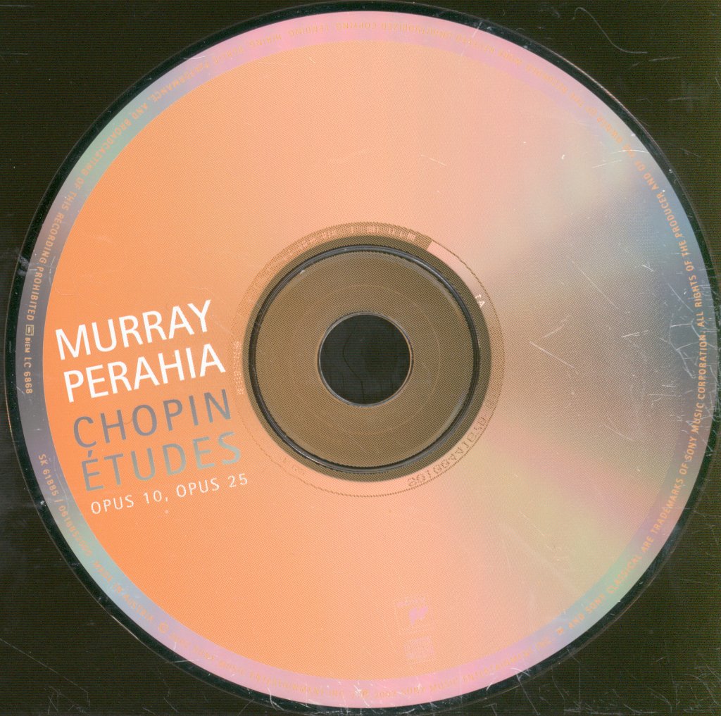 Murray Perahia - Chopin - Études Opus 10, Opus 25 - Cd