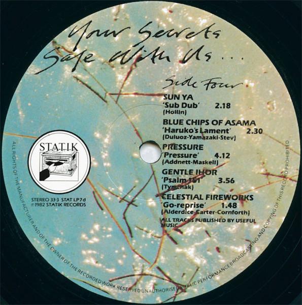 Various Artists - Your Secret's Safe With Us... - Double Lp