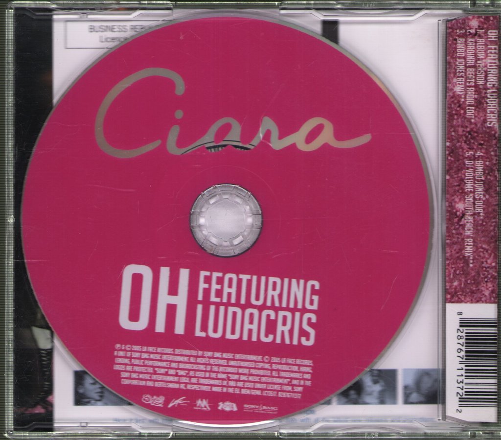 Ciara Featuring Ludacris - Oh - Cd