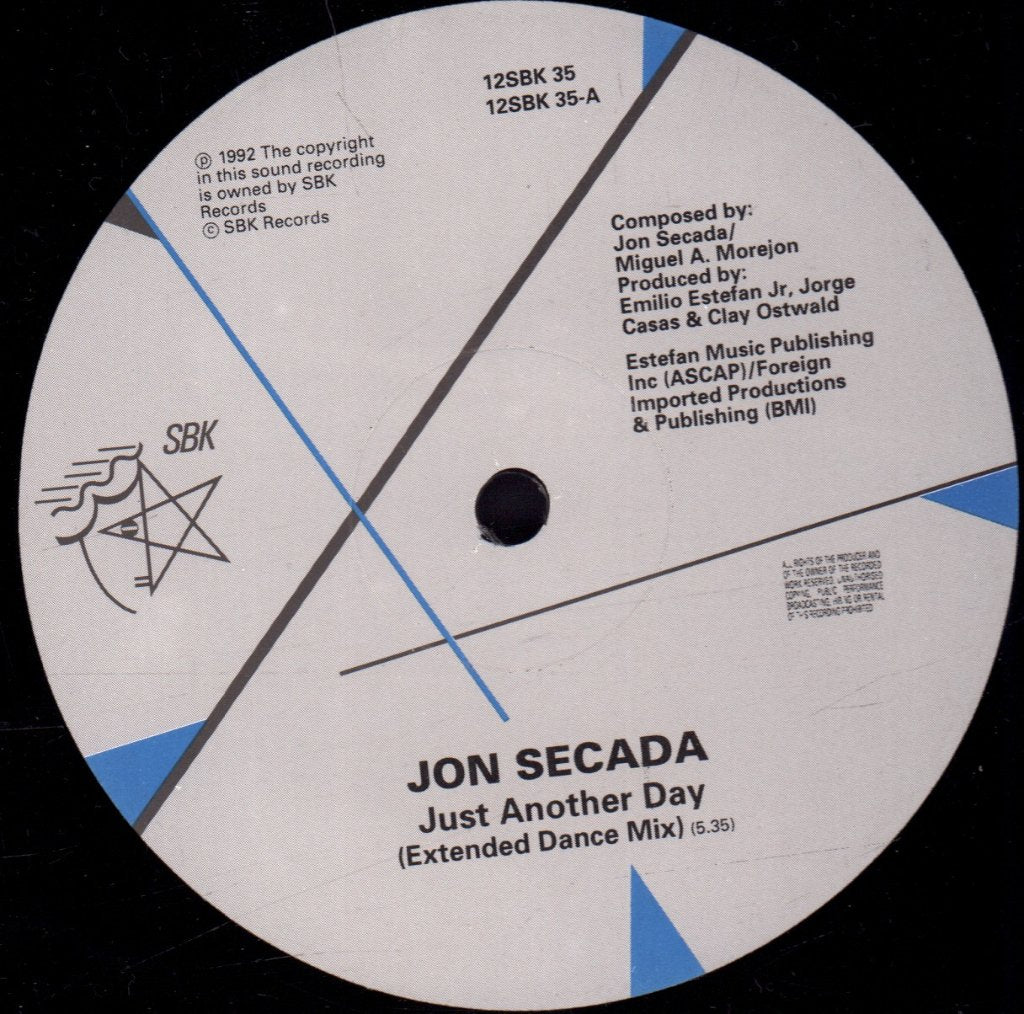 Jon Secada - Just Another Day - 12 Inch