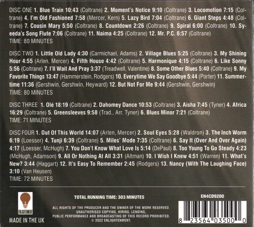 John Coltrane - Classic Albums Collection - Cd Set