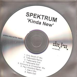 Spektrum - Kinda New - Cdr