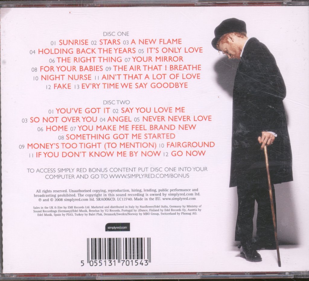 Simply Red - 25 (The Greatest Hits) - Double Cd