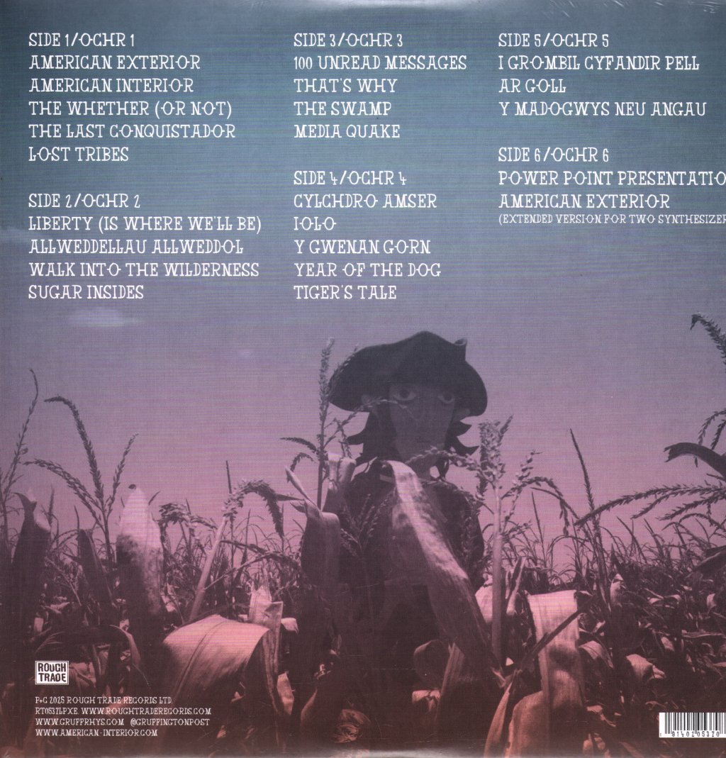 Gruff Rhys - American Interior (Deluxe Edition) - Triple Lp