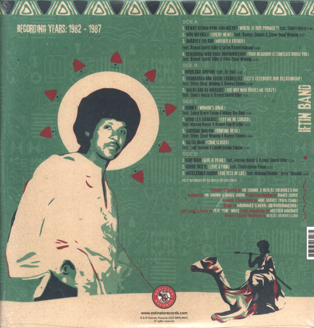 Iftin Band - Mogadishu's Finest: The Al-Uruba Sessions - Double Lp
