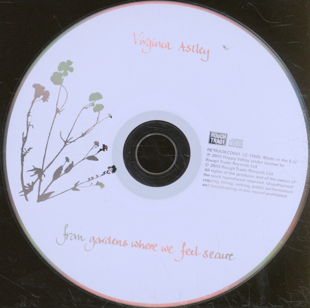 Virginia Astley - From Gardens Where We Feel Secure - Cd