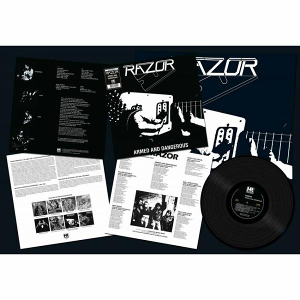 Razor (Early 80'S New Wave Group) - Armed and Dangerous - Lp