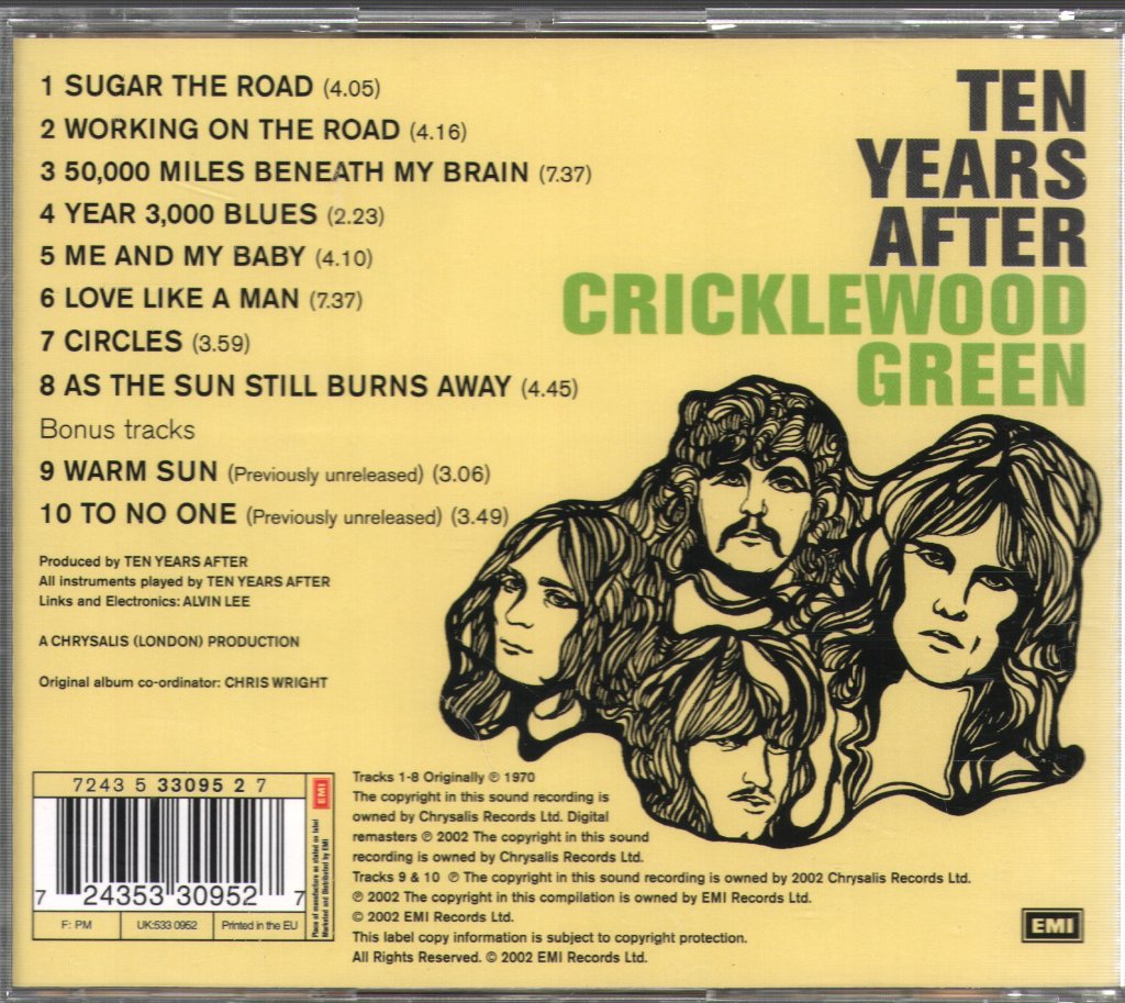 Ten Years After - Cricklewood Green - Cd