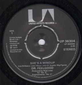 Dr Feelgood - She's A Windup - 7 Inch