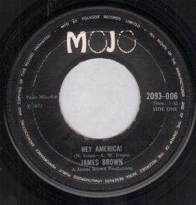 James Brown - Hey America - 7 Inch