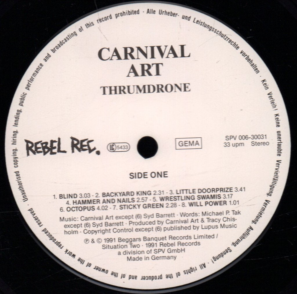 Carnival Art - Thrumdrone - Lp