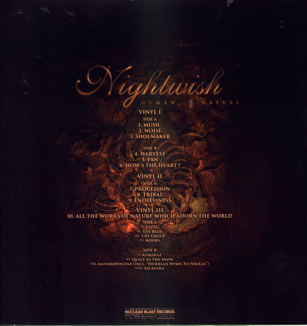 Nightwish - Human. :||: Nature. - Double Lp
