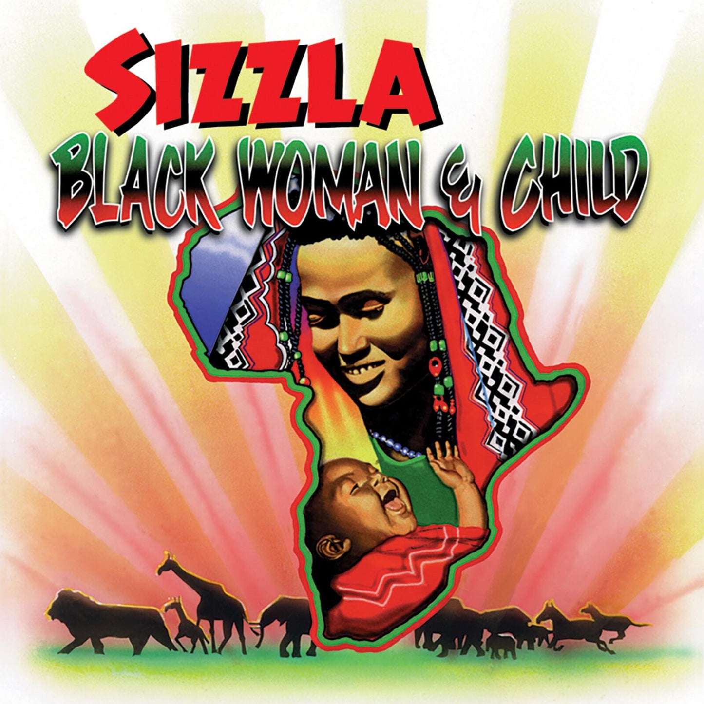 Sizzla - Black Woman & Child - Lp