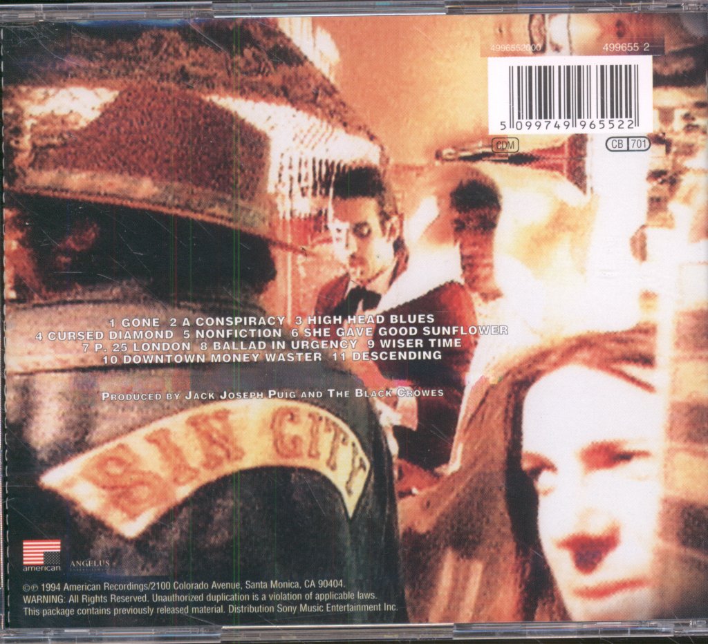Black Crowes - Amorica - Cd