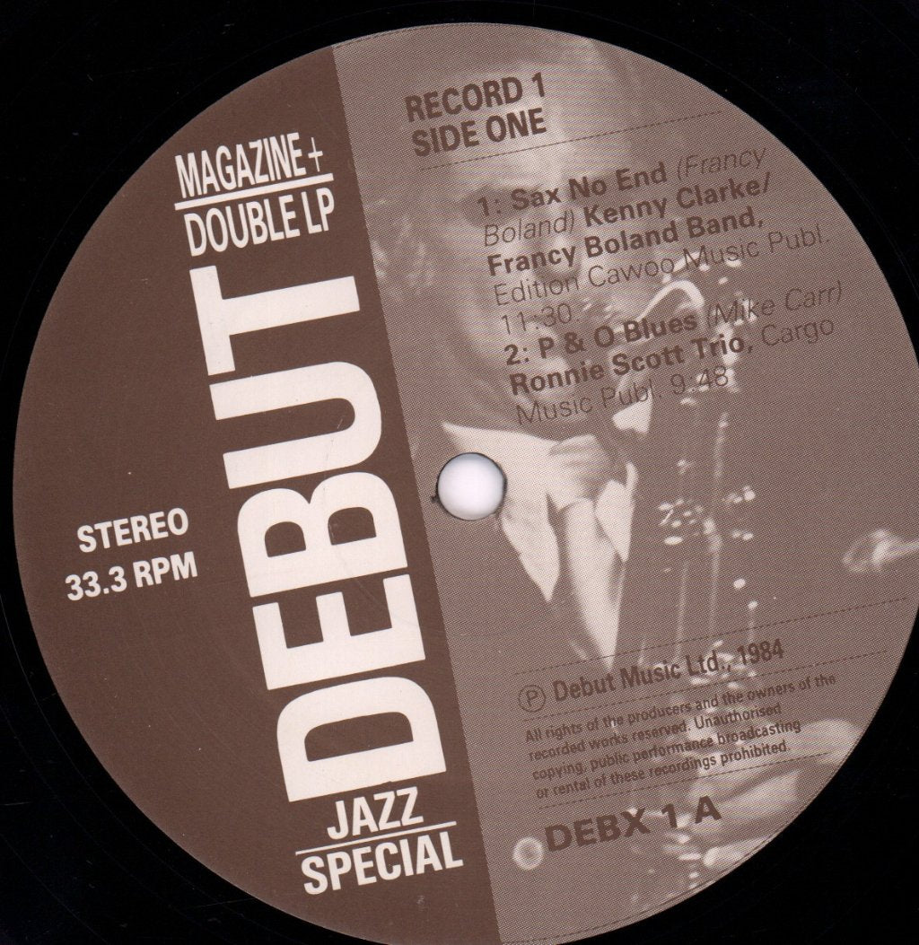 Various Artists - Debut Magazine and Double Lp Jazz Special - Double Lp