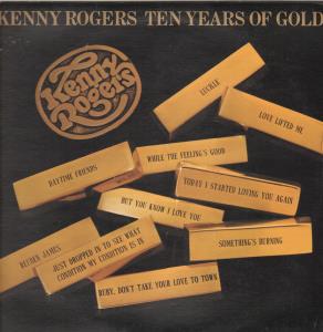 Kenny Rogers - Ten Years Of Gold - Lp
