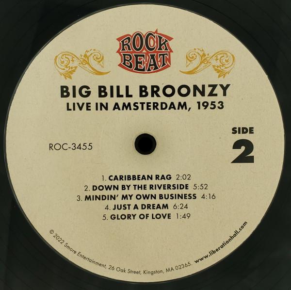 Big Bill Broonzy - Live In Amsterdam 1953 - Lp