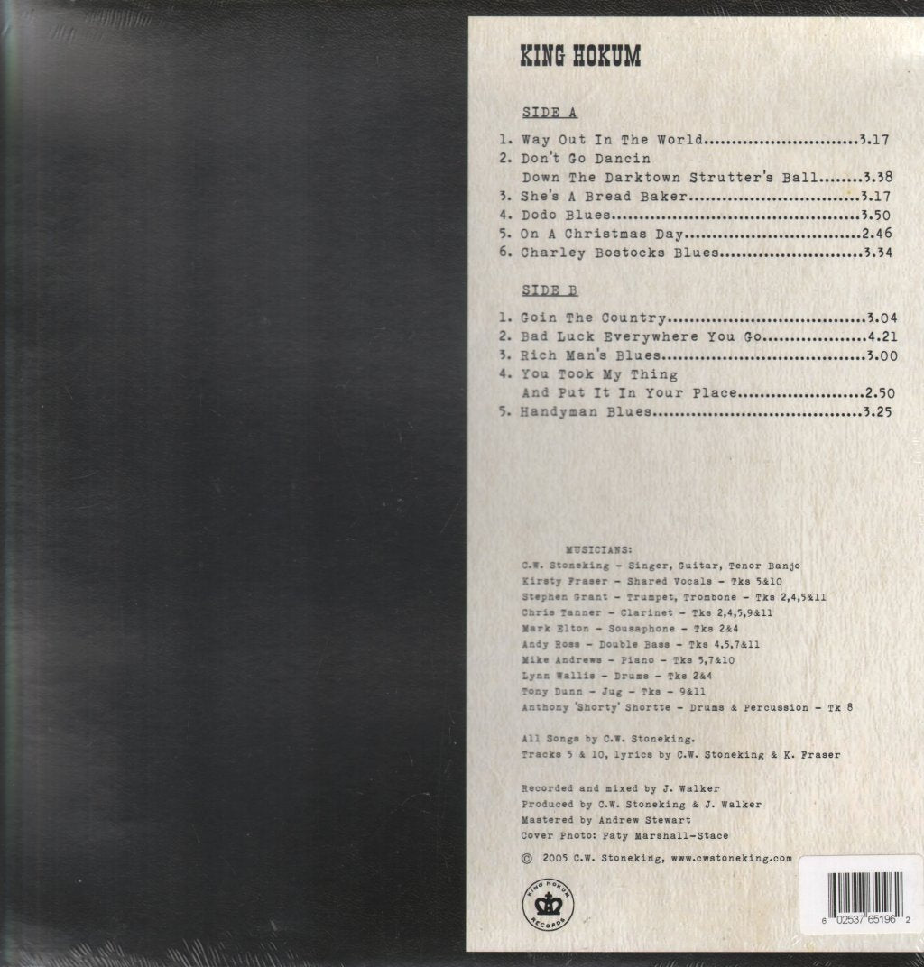 C.w. Stoneking - King Hokum - Lp