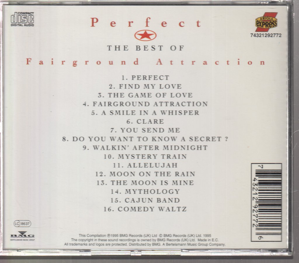 Fairground Attraction - Very Best Of Fairground Attraction - Cd