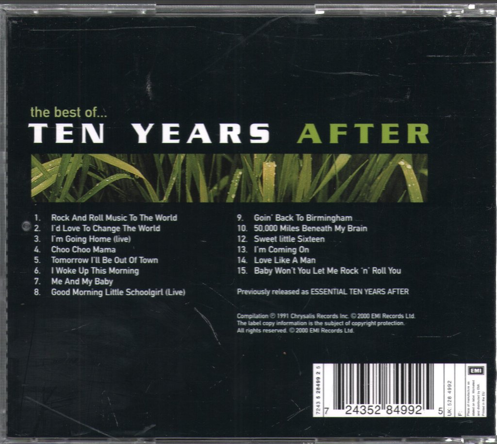 Ten Years After - Best Of Ten Years After - Cd