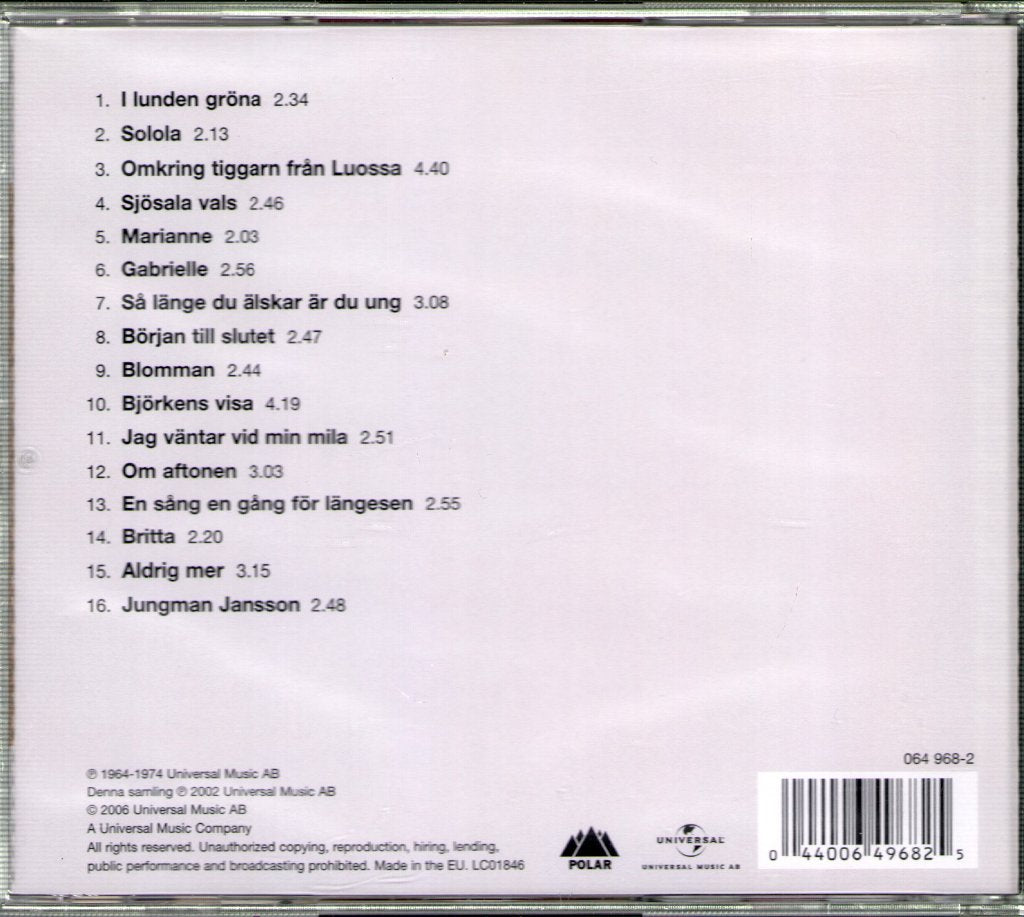 Hootenanny Singers - 16 Bästa - Cd