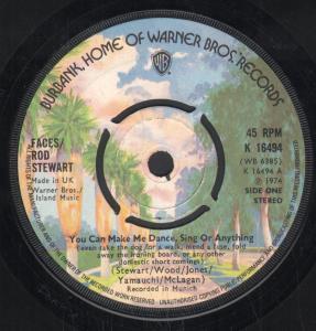 Faces - You Can Make Me Dance Sing Or Anything - 7 Inch