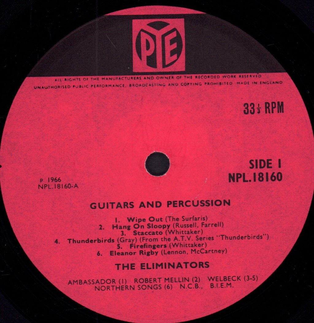 eliminators - Guitars and Percussion - Lp