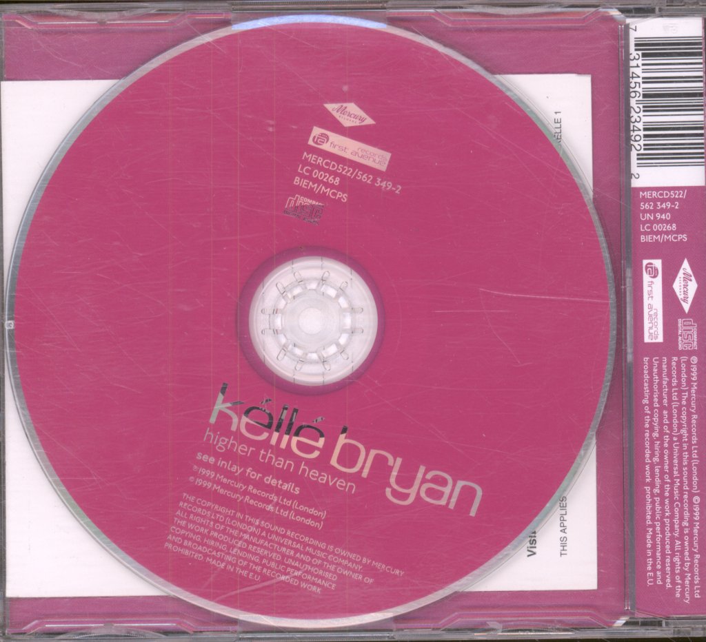 Kéllé Bryan - Higher Than Heaven - Cd