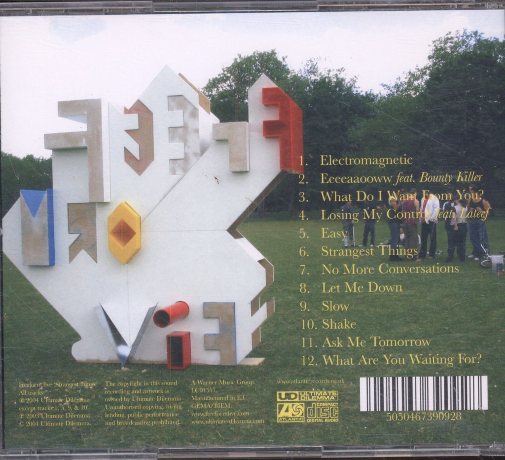 Freeform Five - Strangest Things - Cd
