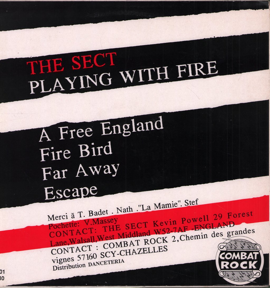 Sect - Playing With Fire - 12 Inch