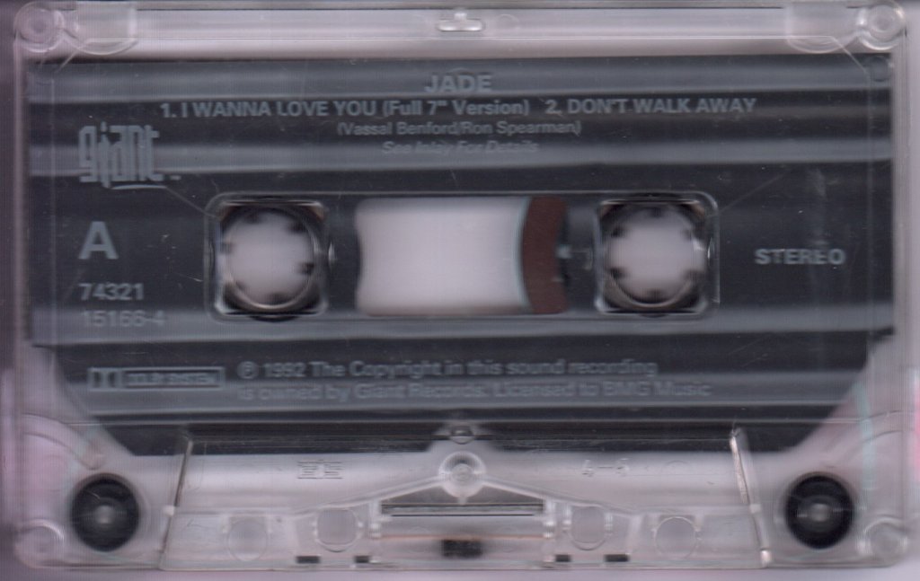 Jade (90'S Group) - I Wanna Love You - Cassette