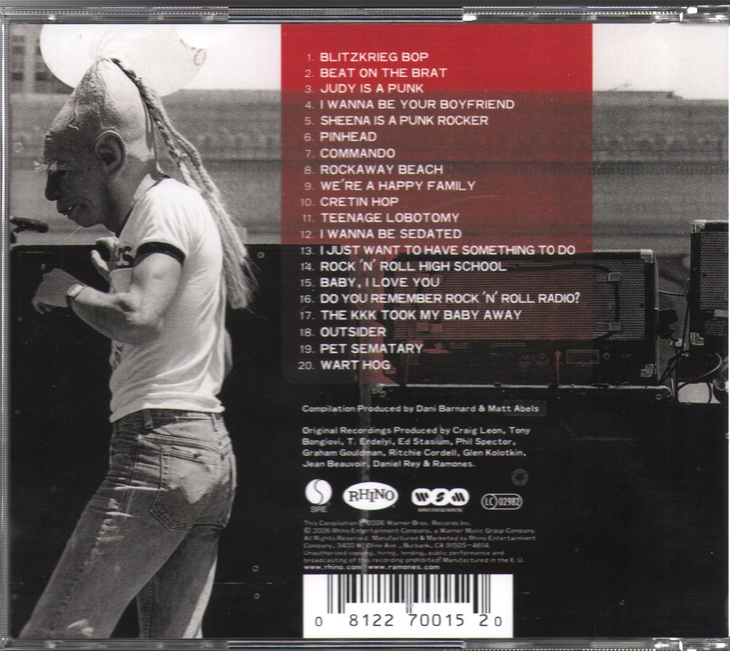 Ramones - Hey Ho Let's Go: Greatest Hits - Cd