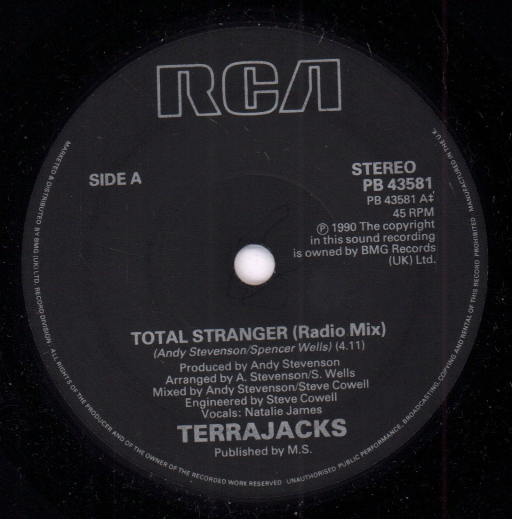 Terrajacks - Total Stranger - 7 Inch