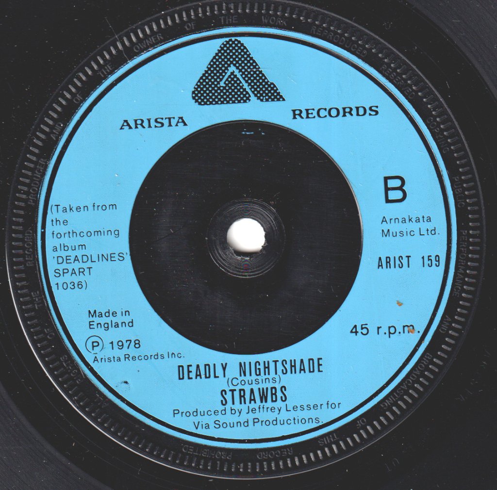 Strawbs - Joey And Me - 7 Inch