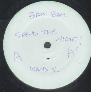 Bam Bam (Early 80'S Synth/Pop Group) - Spend The Night - 12 Inch