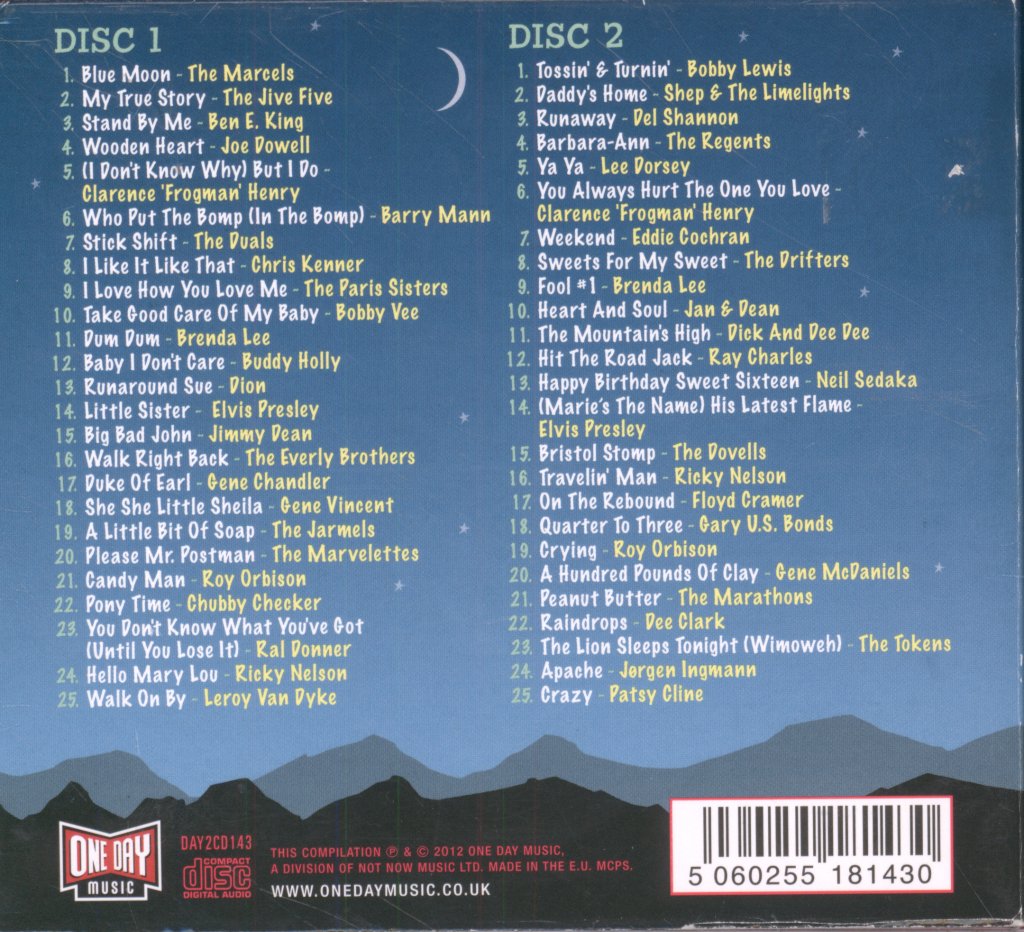 Various Artists - Cruisin' Story 1961 - Double Cd