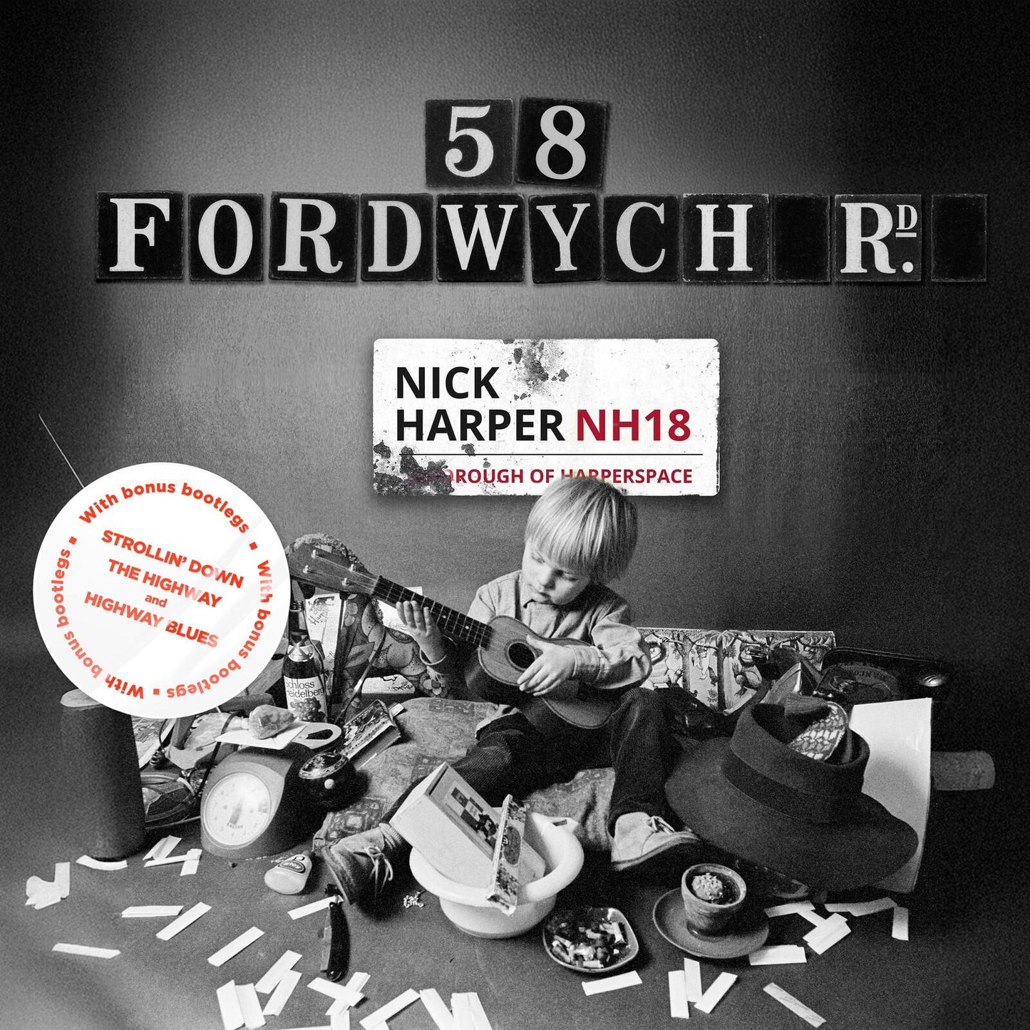 Nick Harper - 58 Fordwych Rd. - Cd