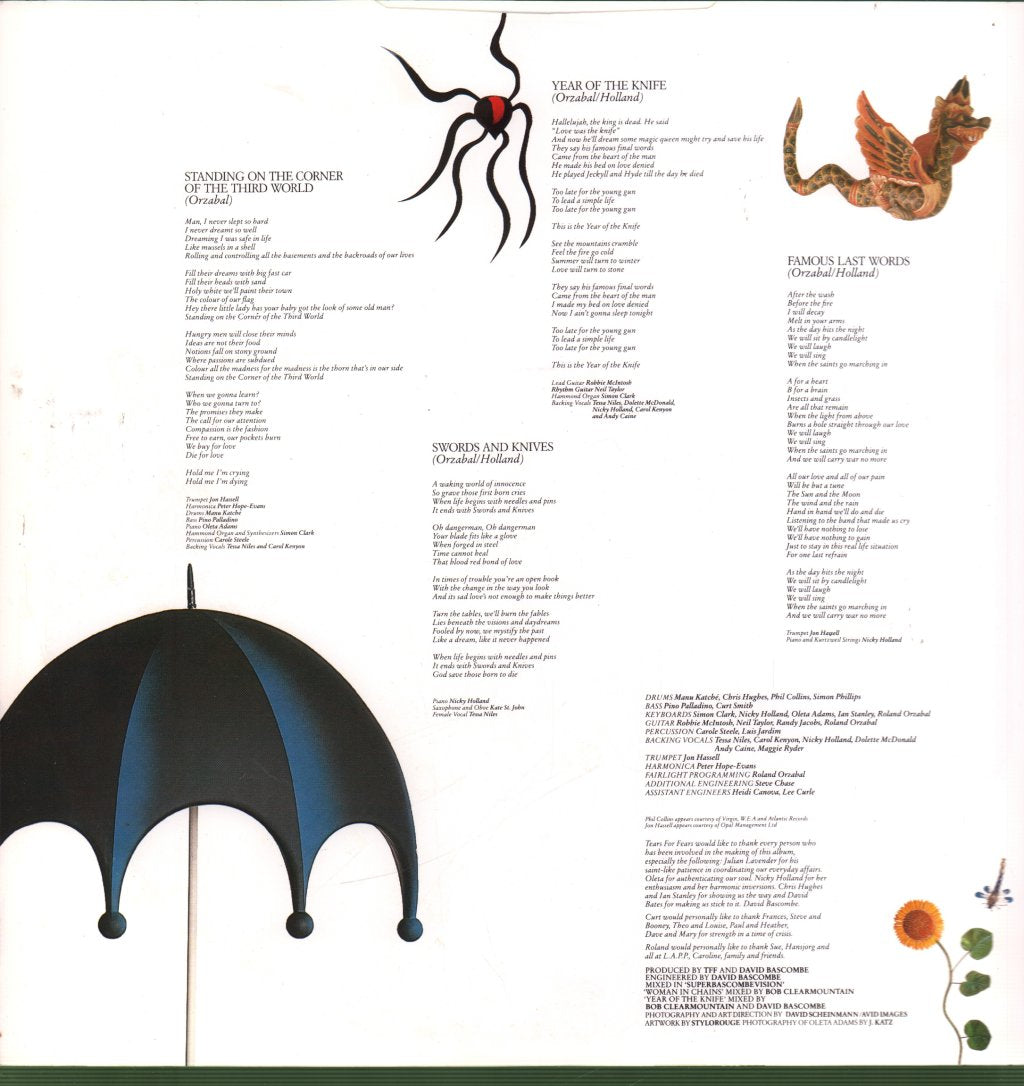 Tears For Fears - Seeds Of Love - Lp