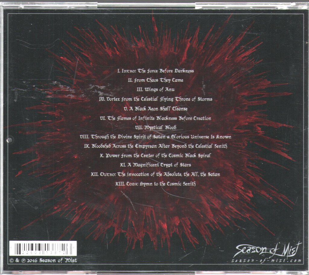 Inquisition - Bloodshed Across The Empyrean Altar Beyond The Celestial Zenith - Cd