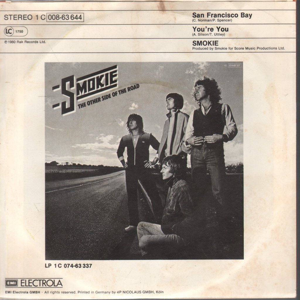 Smokie - San Francisco Bay - 7 Inch