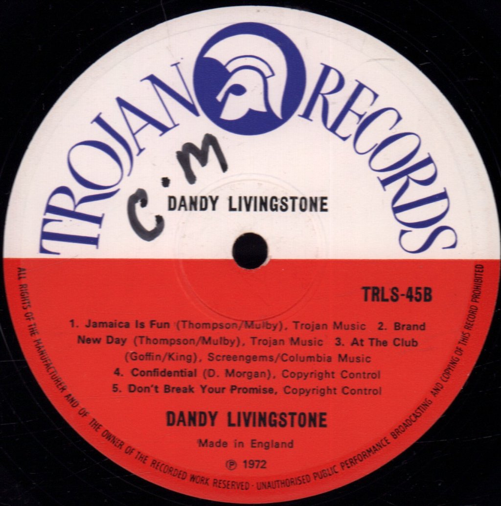 Dandy Livingstone - Dandy Livingstone - Lp